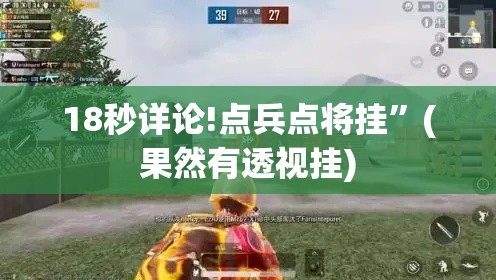 18秒详论!点兵点将挂”(果然有透视挂)