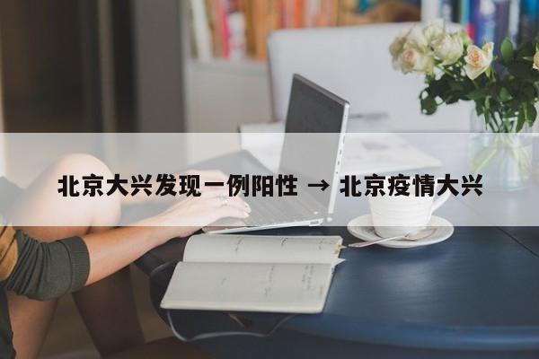 北京大兴发现一例阳性 → 北京疫情大兴