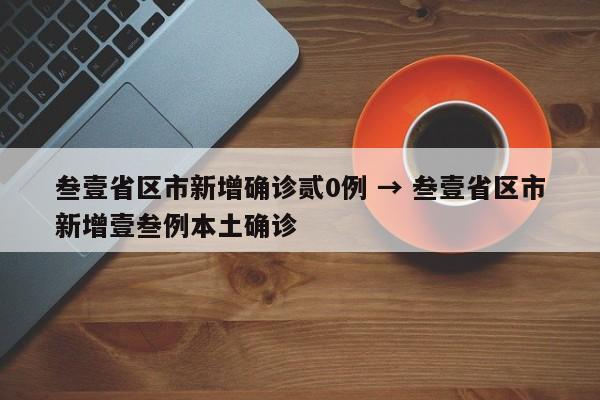 叁壹省区市新增确诊贰0例 → 叁壹省区市新增壹叁例本土确诊
